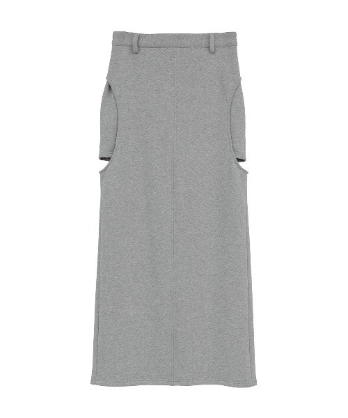 CLANE（クラネ）の「CIRCLE CUT SWEAT SKIRT（スカート・レディース・グレー・1/0/2）」の12枚目の写真