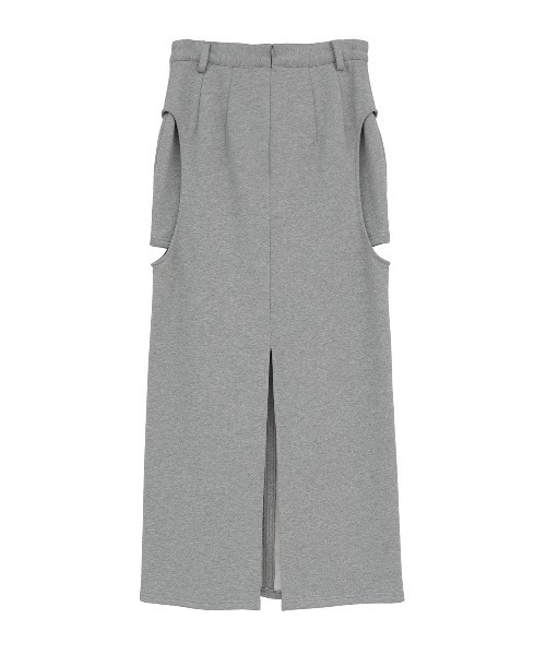 CLANE（クラネ）の「CIRCLE CUT SWEAT SKIRT（スカート・レディース・グレー・1/0/2）」の13枚目の写真
