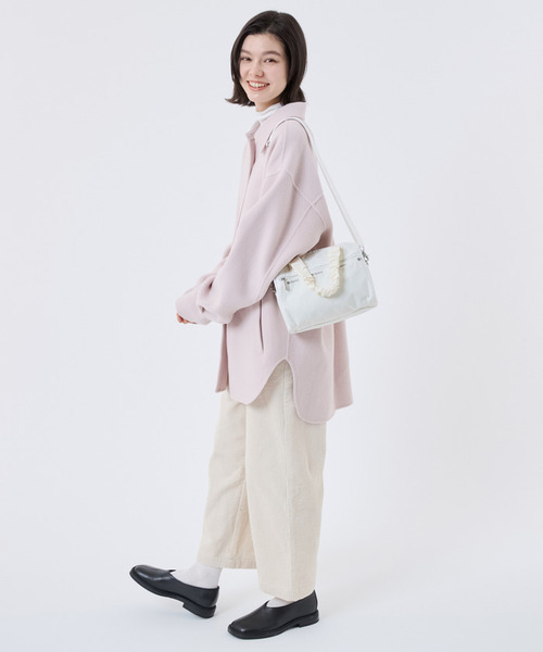 LeSportsac（レスポートサック）の「GH EVERYDAY SM SATCHEL  メレンゲ2（ショルダーバッグ・レディース・ホワイト・FREE）」の4枚目の写真