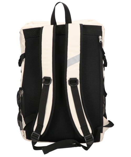 CONVERSE(コンバース)の「【CONVERSE/コンバース】RUBBER PATCH BOX BACKPACK / ボックスバックパック(バックパック/リュック・メンズ・シルバー/アイボリー/ブラック/ベージュ・FREE)」の12枚目の写真