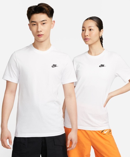 NIKE(ナイキ)の「ナイキ NIKE ナイキ NSW クラブ Tシャツ(Tシャツ/カットソー・メンズ・ブラック/ホワイト・S/M/L/LL/3L)」の4枚目の写真