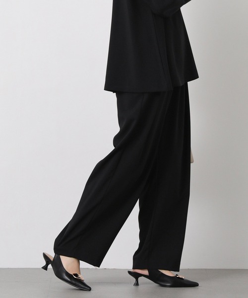 margaux（マルゴー）の「ウエストロゴタックパンツ（その他パンツ・レディース・ブラック/ライトグレー・FREE）」の8枚目の写真