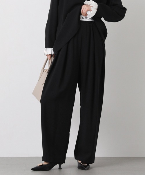 margaux（マルゴー）の「ウエストロゴタックパンツ（その他パンツ・レディース・ブラック/ライトグレー・FREE）」の10枚目の写真