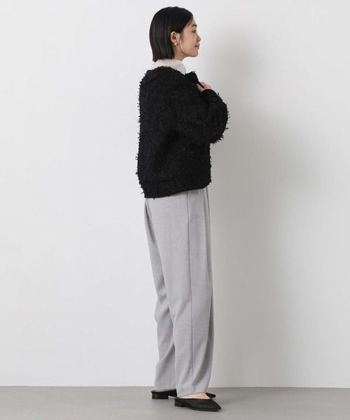 margaux（マルゴー）の「ウエストロゴタックパンツ（その他パンツ・レディース・ブラック/ライトグレー・FREE）」の12枚目の写真