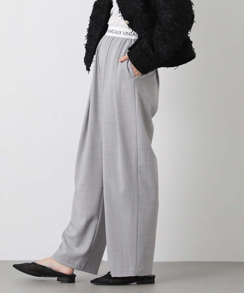 margaux（マルゴー）の「ウエストロゴタックパンツ（その他パンツ・レディース・ブラック/ライトグレー・FREE）」の16枚目の写真