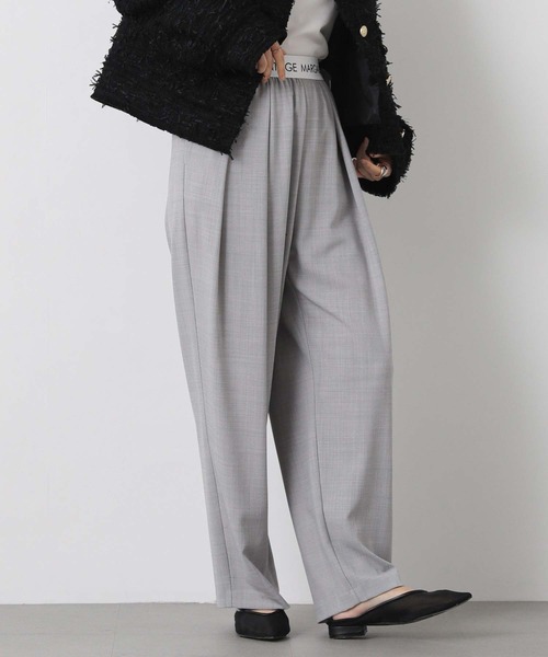 margaux（マルゴー）の「ウエストロゴタックパンツ（その他パンツ・レディース・ブラック/ライトグレー・FREE）」の19枚目の写真