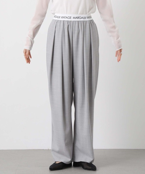 margaux（マルゴー）の「ウエストロゴタックパンツ（その他パンツ・レディース・ブラック/ライトグレー・FREE）」の20枚目の写真