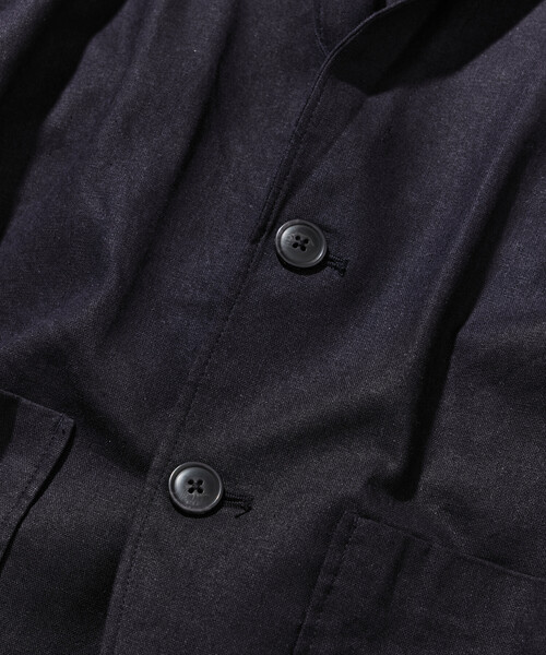 FREAK'S STORE（フリークスストア）の「NAUTICA/ノーティカ リネン混テーラードジャケット/バッグギャザージャケット（テーラードジャケット・レディース・その他16/ネイビー・ﾌﾘ-）」の10枚目の写真