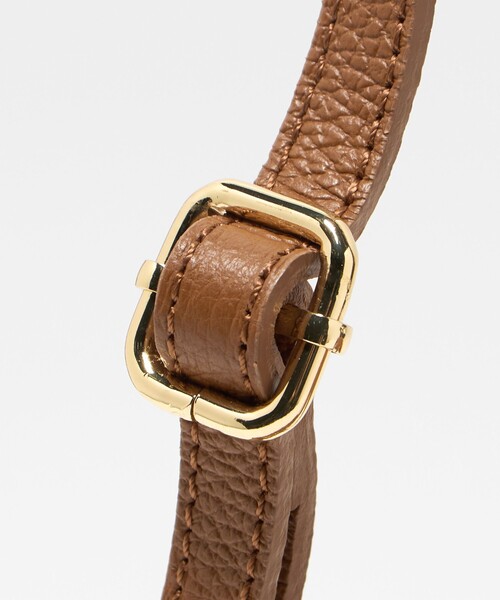 green label relaxing（グリーンレーベルリラクシング）の「＜PRATO MADE IN ITALY＞スクエアボストンバッグ（ボストンバッグ・レディース・ブラック/ブラウン系/シルバー・FREE）」の15枚目の写真