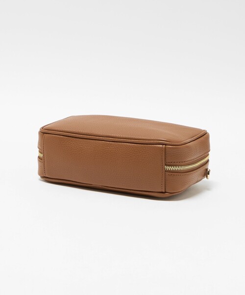 green label relaxing（グリーンレーベルリラクシング）の「＜PRATO MADE IN ITALY＞スクエアボストンバッグ（ボストンバッグ・レディース・ブラック/ブラウン系/シルバー・FREE）」の16枚目の写真