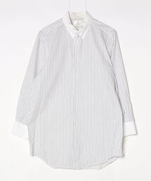 LANVIN collection（ランバン コレクション）の「ストライプ柄長袖シャツ（シャツ/ブラウス）」