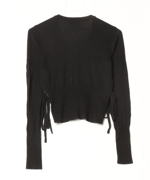 【新品 未使用】パメオポーズ PAMEO POSE モンスターカーディガン New Item Open Heart Ribbon Knit Cardigan ⁡ ダスティーカラーをMix