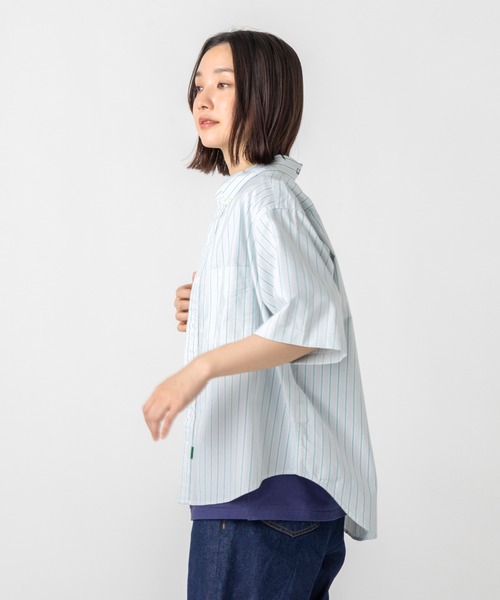 L.L.Bean(エルエルビーン)の「【JAPAN EDITION】オロノ・ショートスリーブ・シャツ(シャツ/ブラウス・レディース・グリーン系その他/ブルー系その他/イエロー系その他/グレー系その他・MEDIUM)」の22枚目の写真