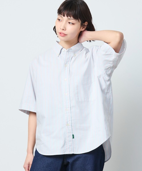 L.L.Bean(エルエルビーン)の「【JAPAN EDITION】オロノ・ショートスリーブ・シャツ(シャツ/ブラウス・レディース・グリーン系その他/ブルー系その他/イエロー系その他/グレー系その他・MEDIUM)」の10枚目の写真
