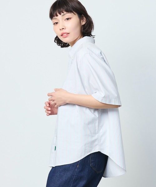L.L.Bean(エルエルビーン)の「【JAPAN EDITION】オロノ・ショートスリーブ・シャツ(シャツ/ブラウス・レディース・グリーン系その他/ブルー系その他/イエロー系その他/グレー系その他・MEDIUM)」の12枚目の写真