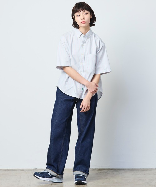 L.L.Bean(エルエルビーン)の「【JAPAN EDITION】オロノ・ショートスリーブ・シャツ(シャツ/ブラウス・レディース・グリーン系その他/ブルー系その他/イエロー系その他/グレー系その他・MEDIUM)」の16枚目の写真