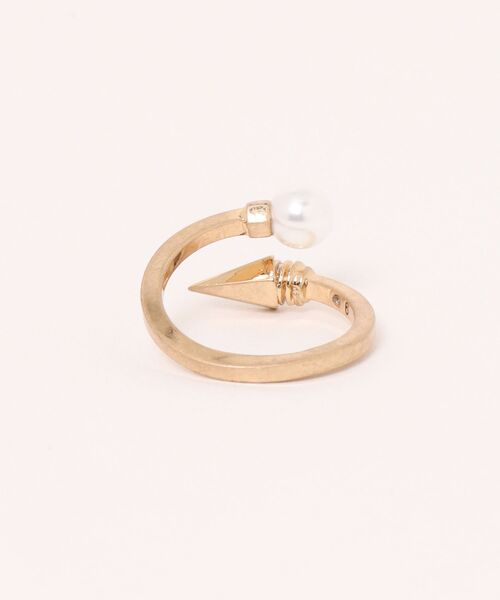 ALLSAINTS(オールセインツ)の「HAZEL PEARL RING | HAZEL パール リング(リング・レディース・ゴールド系その他・S/M/L)」の8枚目の写真