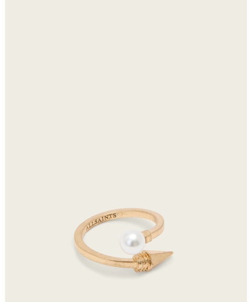 ALLSAINTS(オールセインツ)の「HAZEL PEARL RING | HAZEL パール リング(リング・レディース・ゴールド系その他・S/M/L)」の3枚目の写真