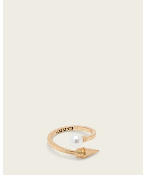ALLSAINTS(オールセインツ)の「HAZEL PEARL RING | HAZEL パール リング(リング・レディース・ゴールド系その他・S/M/L)」の5枚目の写真