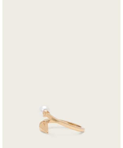 ALLSAINTS(オールセインツ)の「HAZEL PEARL RING | HAZEL パール リング(リング・レディース・ゴールド系その他・S/M/L)」の6枚目の写真