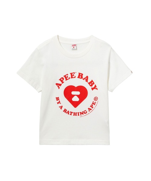 APEE BY A BATHING APE(エイピーバイアベイシングエイプ)の「APEE BABY PRINTED TEE #2(Tシャツ/カットソー・レディース・ブラック/ホワイト・X-SMALL/SMALL)」の2枚目の写真