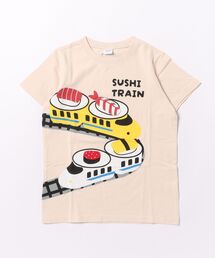 CHEEK ROOM（チークルーム）の「チークルーム 新幹線お寿司 Tシャツ（Tシャツ/カットソー）」