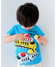 CHEEK ROOM（チークルーム）の「チークルーム 新幹線お寿司 Tシャツ（Tシャツ/カットソー）」