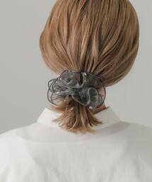 SMELLY | シアーフリルパールヘアカフ(ヘアゴム)