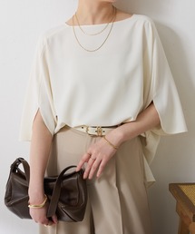 COLLAGE GALLARDAGALANTE | ジャージスクエアブラウス/セットアップ可/WEB限定カラー展開(シャツ/ブラウス)