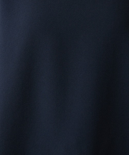 COLLAGE GALLARDAGALANTE（コラージュガリャルダガランテ）の「ジャージスクエアブラウス/セットアップ可/WEB限定カラー展開（シャツ/ブラウス・レディース・ブラック/オフホワイト/オレンジ/ネイビー・FREE）」の15枚目の写真