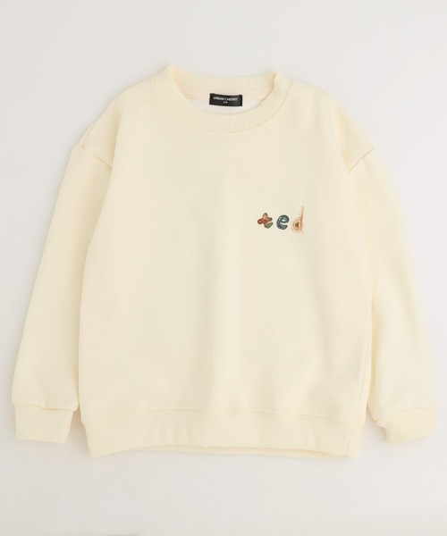 URBAN CHERRY(アーバンチェリー)の「オーバーサイズペイントライクプリントデザイントレーナー(スウェット・キッズ・アイボリー・150cm/140cm/130cm/120cm/110cm)」の14枚目の写真