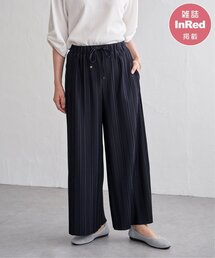 ikka | 【雑誌InRed4月号掲載】カットプリーツワイドパンツ【親子コーデ】(その他パンツ)