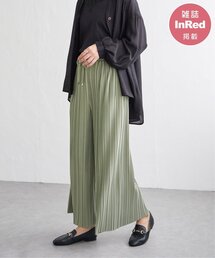 ikka | 【雑誌InRed4月号掲載】カットプリーツワイドパンツ【親子コーデ】(その他パンツ)