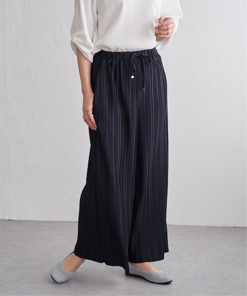 ikka（イッカ）の「【雑誌InRed4月号掲載】カットプリーツワイドパンツ【親子コーデ】（その他パンツ・レディース・チャコール/ネイビー/カーキ/グレイッシュベージュ・S/M/L）」の14枚目の写真