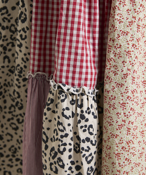 Freada(フリーダ)の「Freada/フリーダ フラワー&チェックドッキングスカート(スカート・レディース・オリーブ/ブルー・SMALL/MEDIUM)」の21枚目の写真