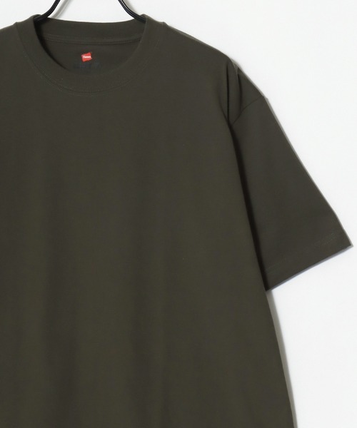HANES(ヘインズ)の「Hanes/へインズ BEEFY/ビーフィー 無地 クルーネック 半袖Tシャツ/1P パックT/レディース メンズ(Tシャツ/カットソー・メンズ・ダークグレー/グリーン系その他/ネイビー/インディゴブルー/プラム/ホワイト/ダークブラウン/グレー/ダークグリーン/ブラック・S/M/L/XL)」の17枚目の写真