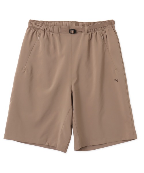 PUMA(プーマ)の「PUMA WEBBING SHORT PANTS / プーマ ユニセックス ウェビング ショート パンツ(その他パンツ・メンズ・ブラック/グリーン/ベージュ・S/XL/L/M)」の2枚目の写真