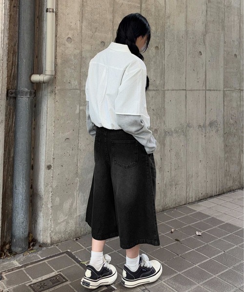 sedacle(セダクル)の「フロントタックバギージョーツ(その他パンツ・メンズ・ブラック系その他/ブラック/ライトインディゴブルー・LARGE/MEDIUM/SMALL)」の21枚目の写真