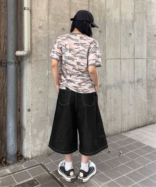 sedacle(セダクル)の「フロントタックバギージョーツ(その他パンツ・メンズ・ブラック系その他/ブラック/ライトインディゴブルー・LARGE/MEDIUM/SMALL)」の10枚目の写真