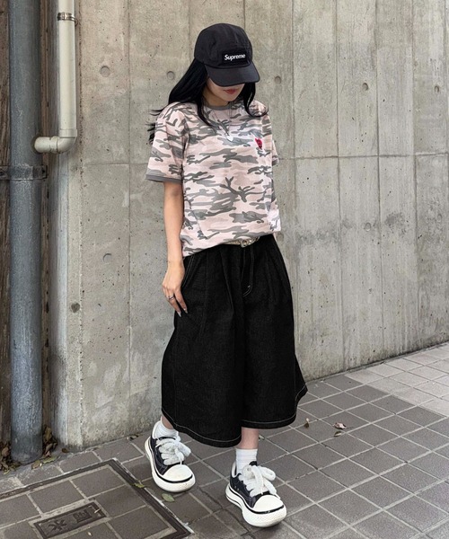 sedacle(セダクル)の「フロントタックバギージョーツ(その他パンツ・メンズ・ブラック系その他/ブラック/ライトインディゴブルー・LARGE/MEDIUM/SMALL)」の12枚目の写真