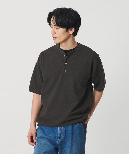 BEAUTY&YOUTH UNITED ARROWS(ビューティーアンドユースユナイテッドアローズ)の「エアミラノ ヘンリーネック ニット ウォッシャブル 抗菌 防臭機能付き(ニット/セーター・メンズ・ロイヤルブルー/ダークグレー/ライトグレー・XL/M/S/L)」の22枚目の写真