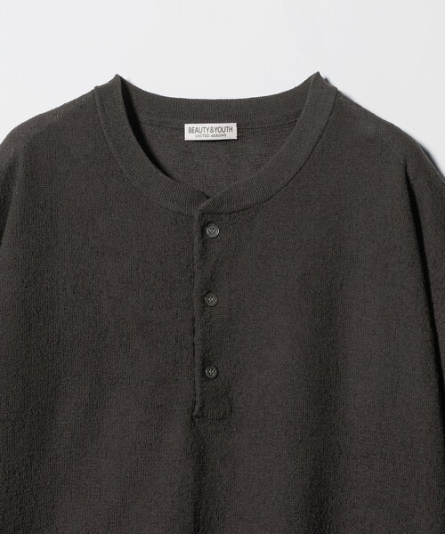 BEAUTY&YOUTH UNITED ARROWS(ビューティーアンドユースユナイテッドアローズ)の「エアミラノ ヘンリーネック ニット ウォッシャブル 抗菌 防臭機能付き(ニット/セーター・メンズ・ロイヤルブルー/ダークグレー/ライトグレー・XL/M/S/L)」の10枚目の写真