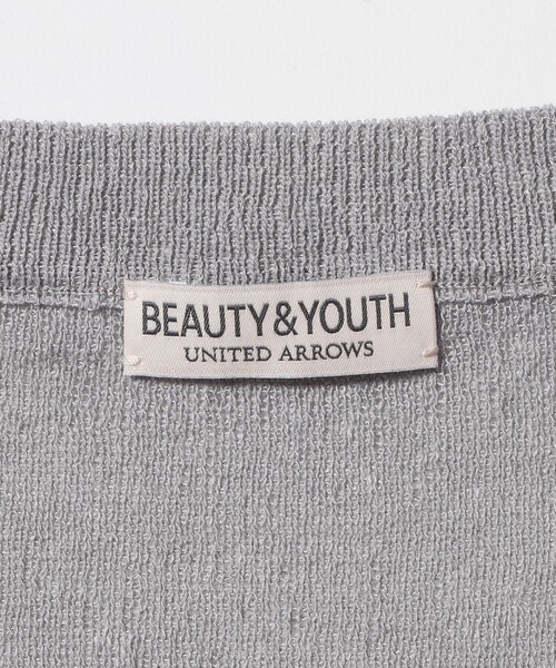 BEAUTY&YOUTH UNITED ARROWS(ビューティーアンドユースユナイテッドアローズ)の「エアミラノ ヘンリーネック ニット ウォッシャブル 抗菌 防臭機能付き(ニット/セーター・メンズ・ロイヤルブルー/ダークグレー/ライトグレー・XL/M/S/L)」の15枚目の写真