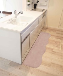 BACKYARD FAMILY(�o�b�N���[�h�t�@�~���[)��pupumof ���r�b�g�t�@�[���C���e���A�}�b�g 45x180(�����`�����}�b�g/�e�[�u���E�F�A)