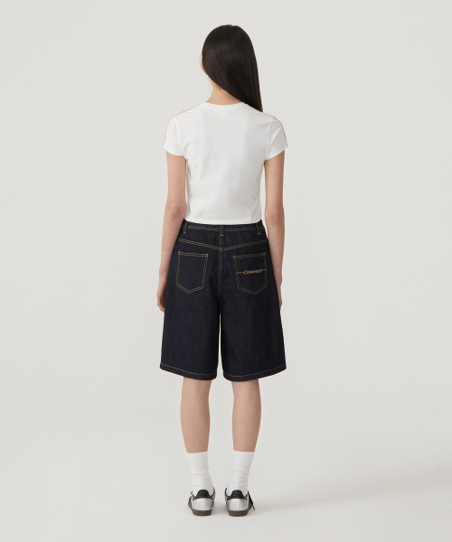 COVERNAT WOMAN(カバーナットウーマン)の「ウーマンベビーフィットクーパーロゴTシャツホワイト(Tシャツ/カットソー・レディース・その他・WS/WM)」の2枚目の写真