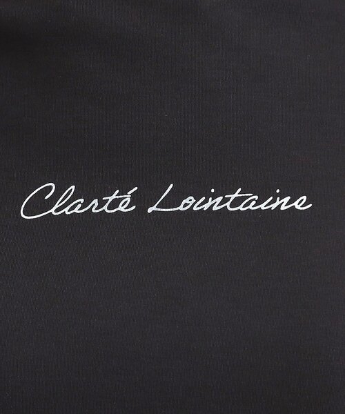 SHOO・LA・RUE（シューラルー）の「【接触冷感/UVカット/抗菌防臭】スムース ロゴロンT（Tシャツ/カットソー・レディース・ホワイト系1/ホワイト/ブラック・04/03/02/01）」の17枚目の写真