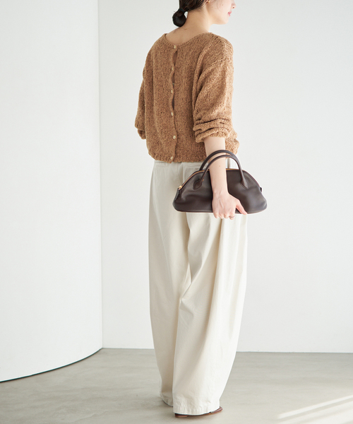 追加》Fringe yarn カーディガン 2（カーディガン/ボレロ）｜Plage