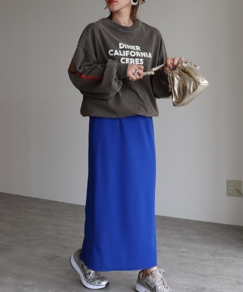 zena(ジェナ)の「ヴィンテージハンバーガーロンTee(Tシャツ/カットソー・レディース・チャコール/ネイビー・FREE)」の10枚目の写真