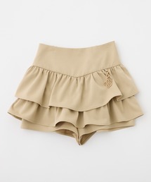 one after another NICE CLAUP | チャームベルト付きティアードミニスカパン(スカート)