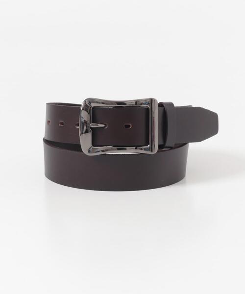 ITEMS URBANRESEARCH(アイテムズ アーバンリサーチ)の「Belt 350(ベルト・メンズ・ダークブラウン/ブラック・-)」の7枚目の写真